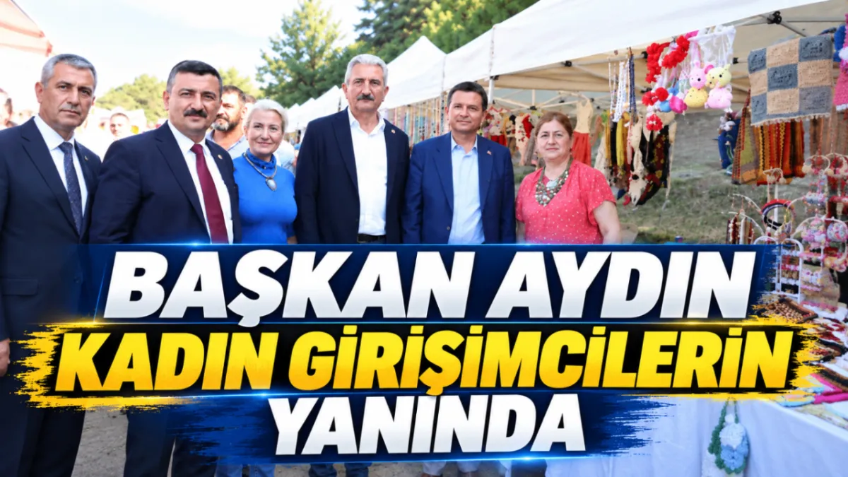 Başkan Aydın kadın girişimcilerin yanında