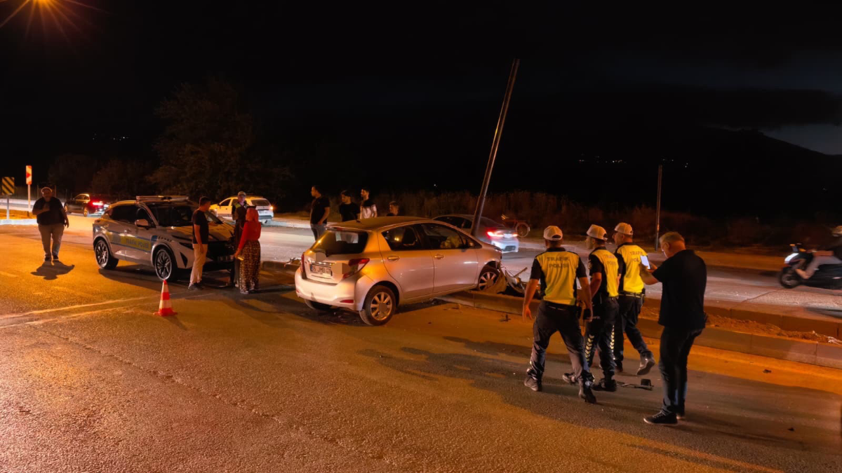 Yaralı gence ilk müdahale babasından