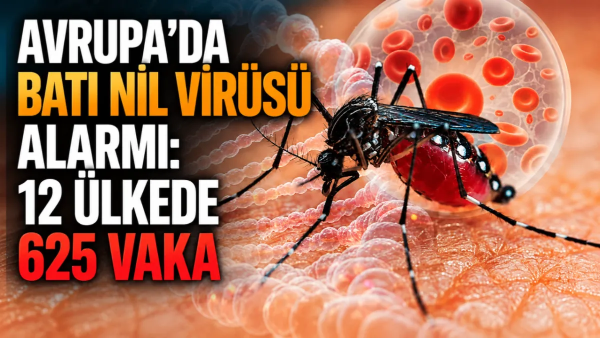 Avrupa’da Batı Nil virüsü alarmı: 12 ülkede 625 vaka