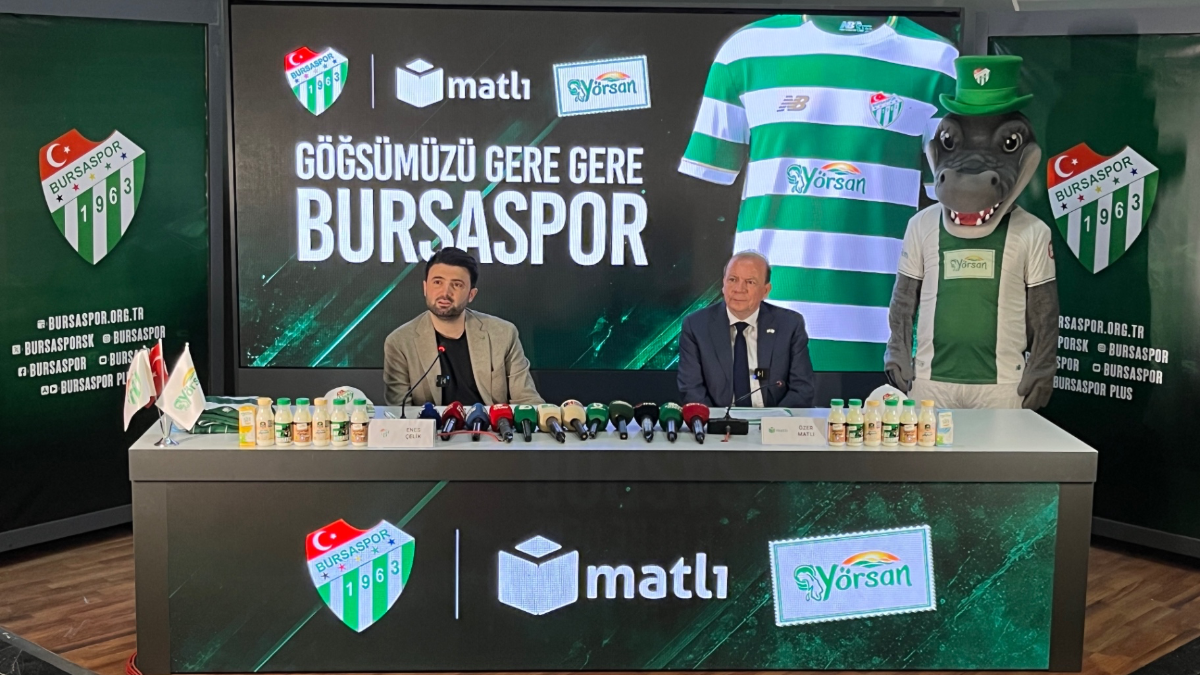 Bursaspor’dan 70 milyon liralık dev sponsorluk anlaşması