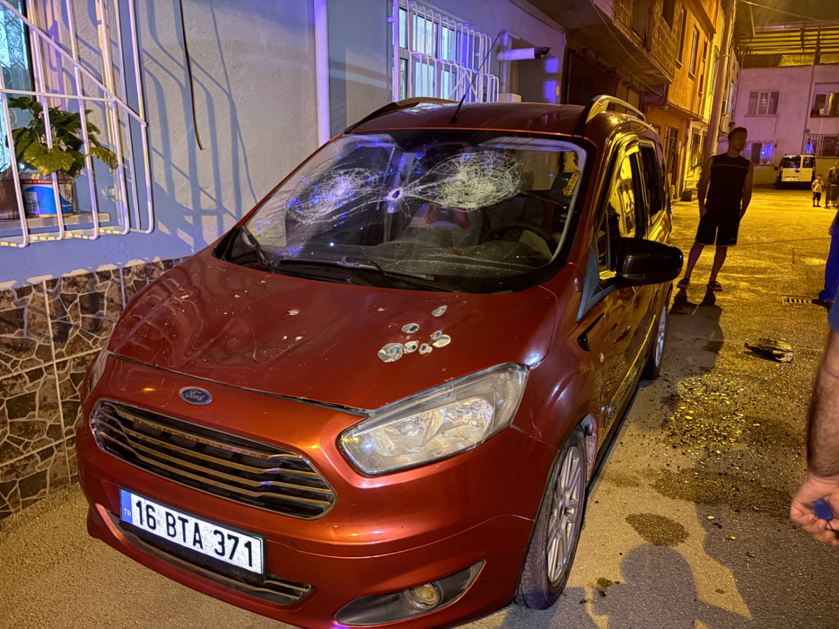 Bursa’da pompalı tüfekli saldırı