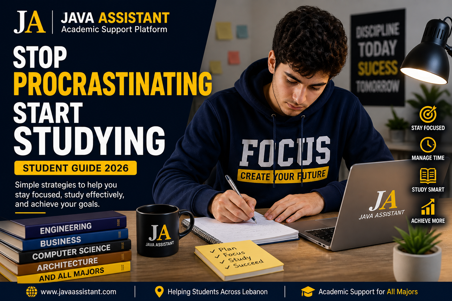 STOP PROCRASTINATING