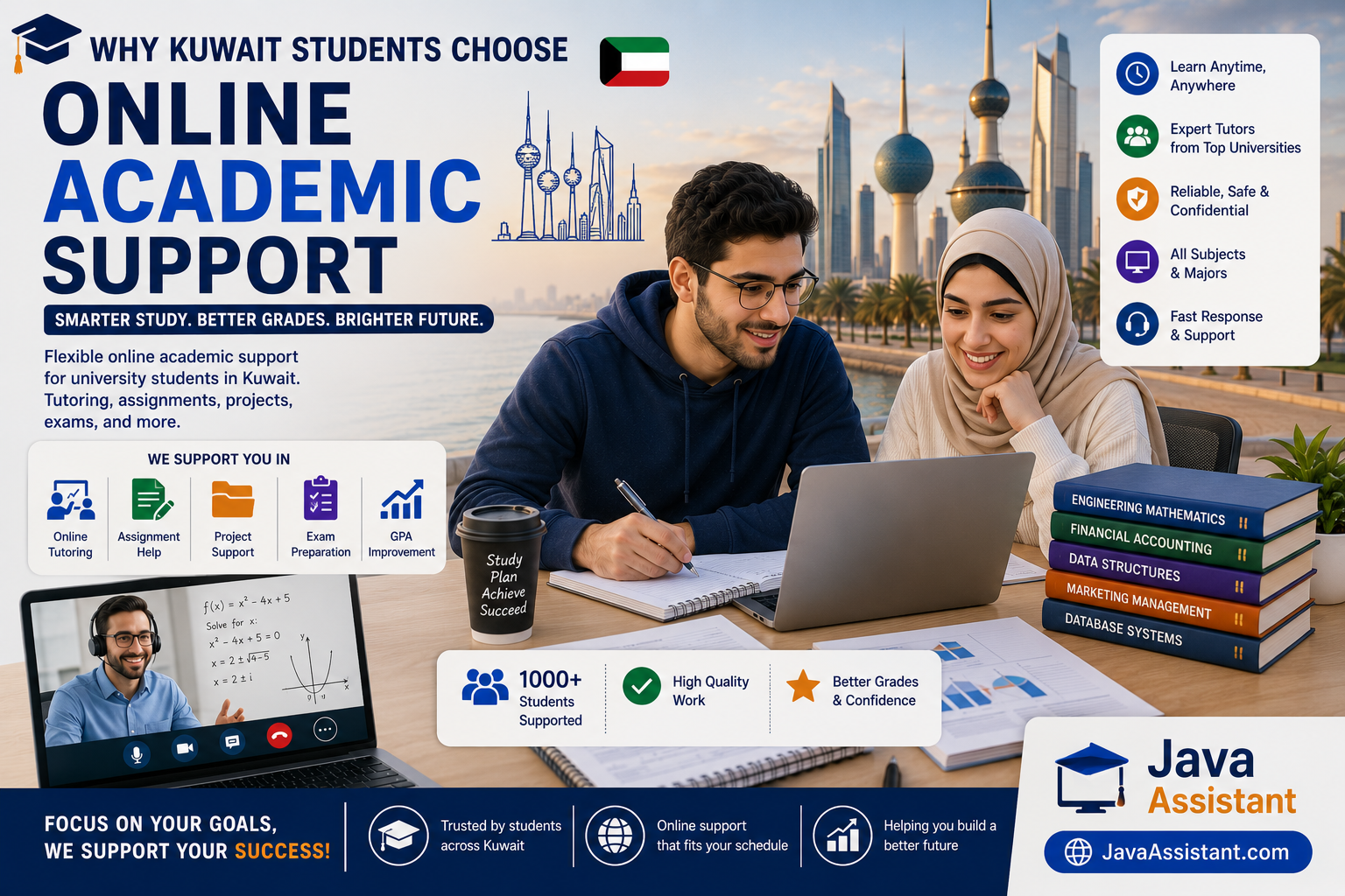 Why Kuwait Students Choose Online Academic Support