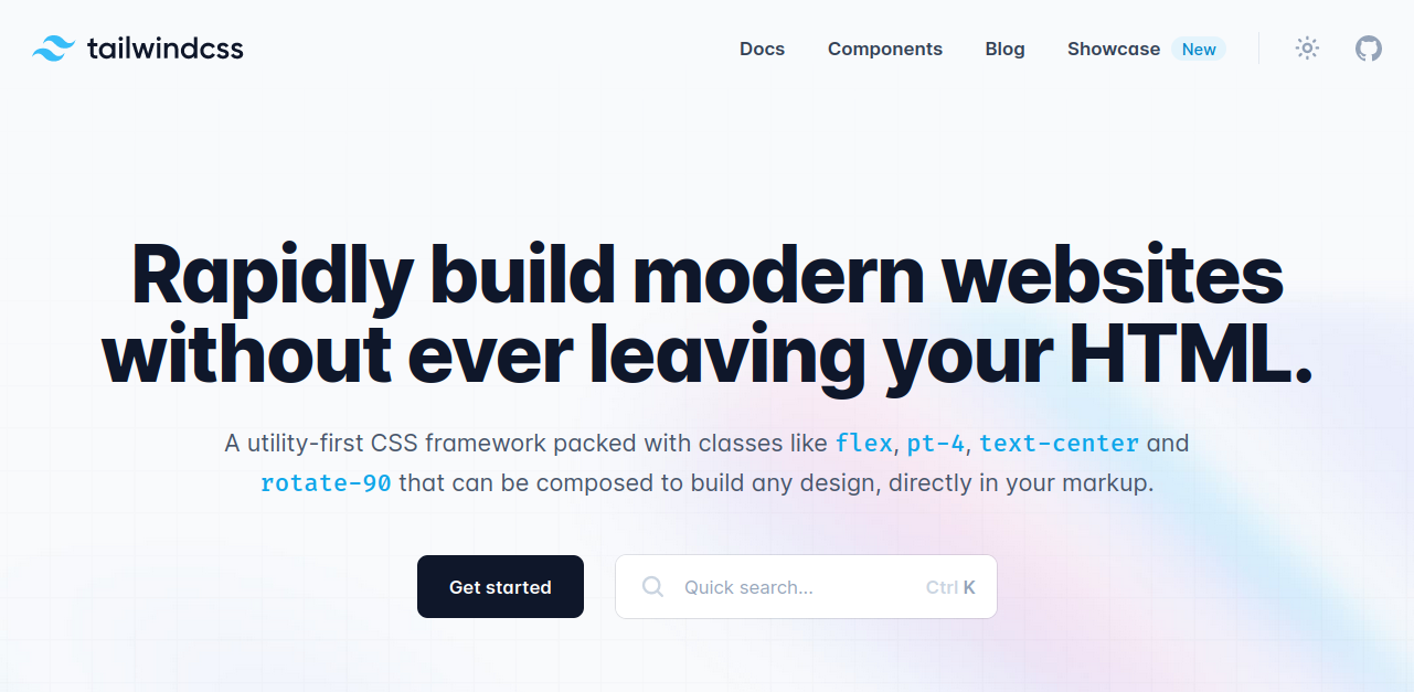 TailwindCSS Website