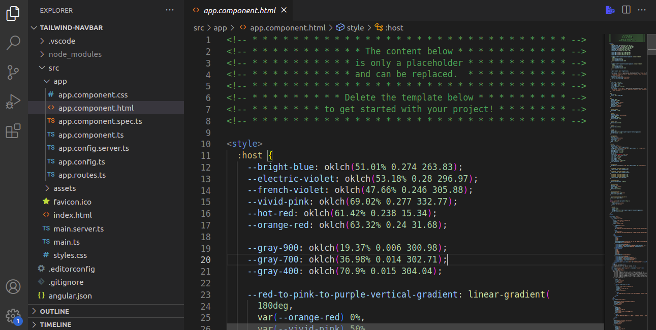 VSCode file configuration
