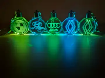 LED obseki za ključe (avtomobilski logo)