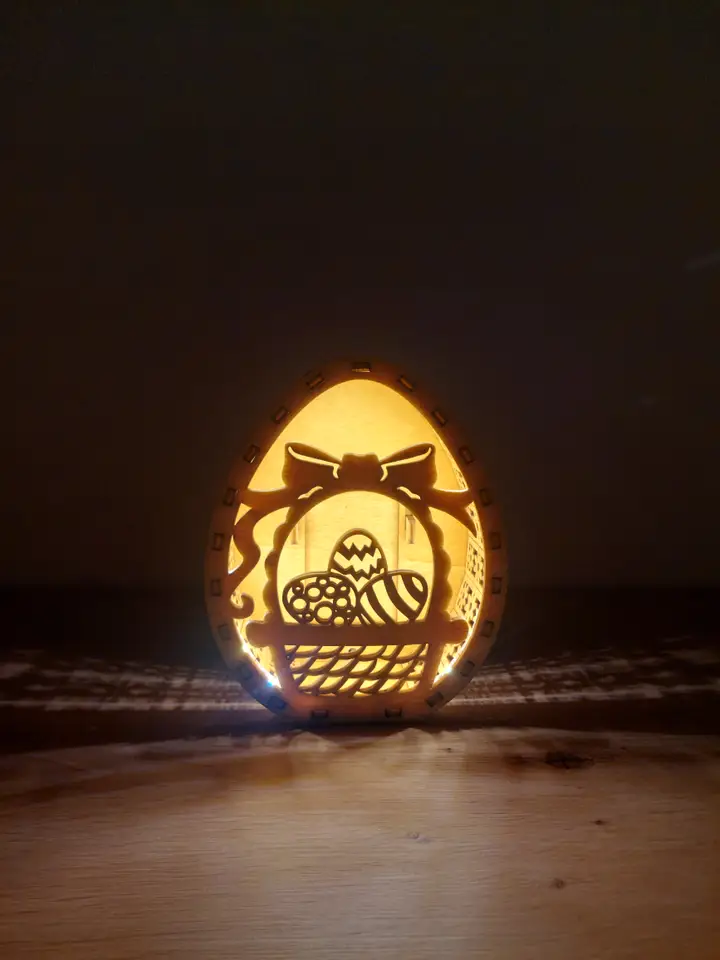 Velikonočna jajčka z LED lučkami