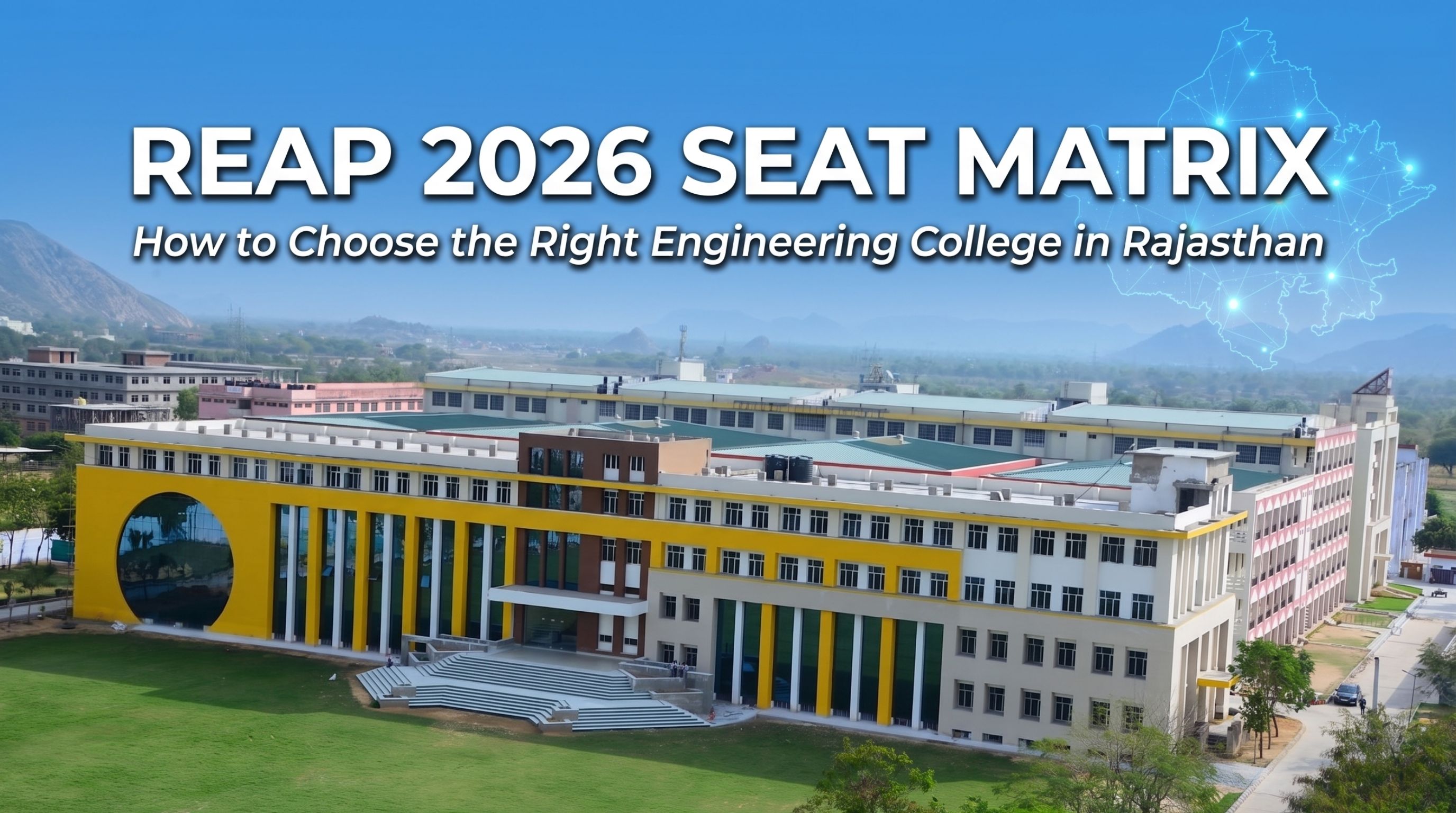 REAP 2026 Seat Matrix: How to Choose the Right Engineering College in Rajasthan