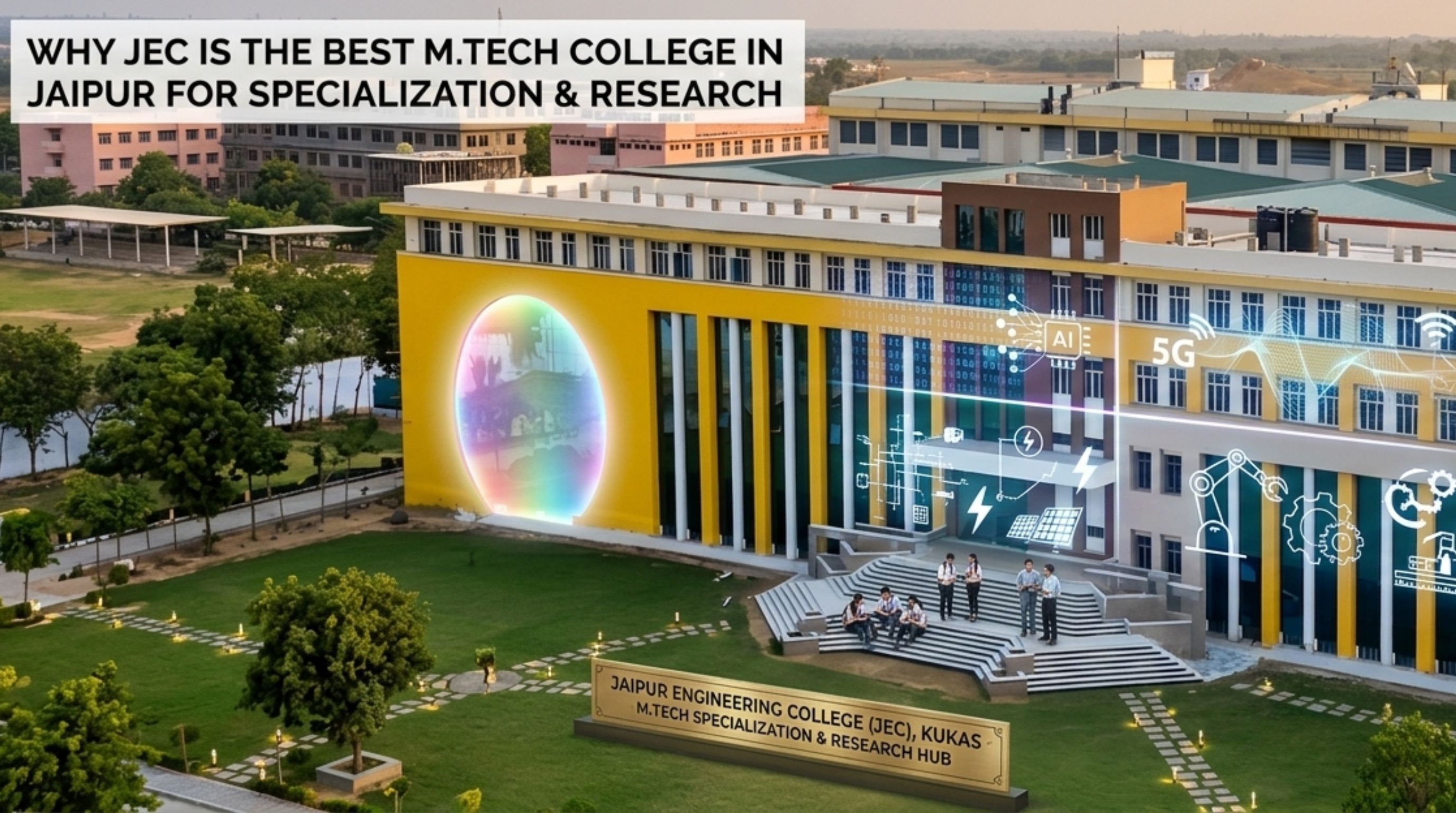 Why JEC is the Best M.Tech College in Jaipur for Specialization and Research