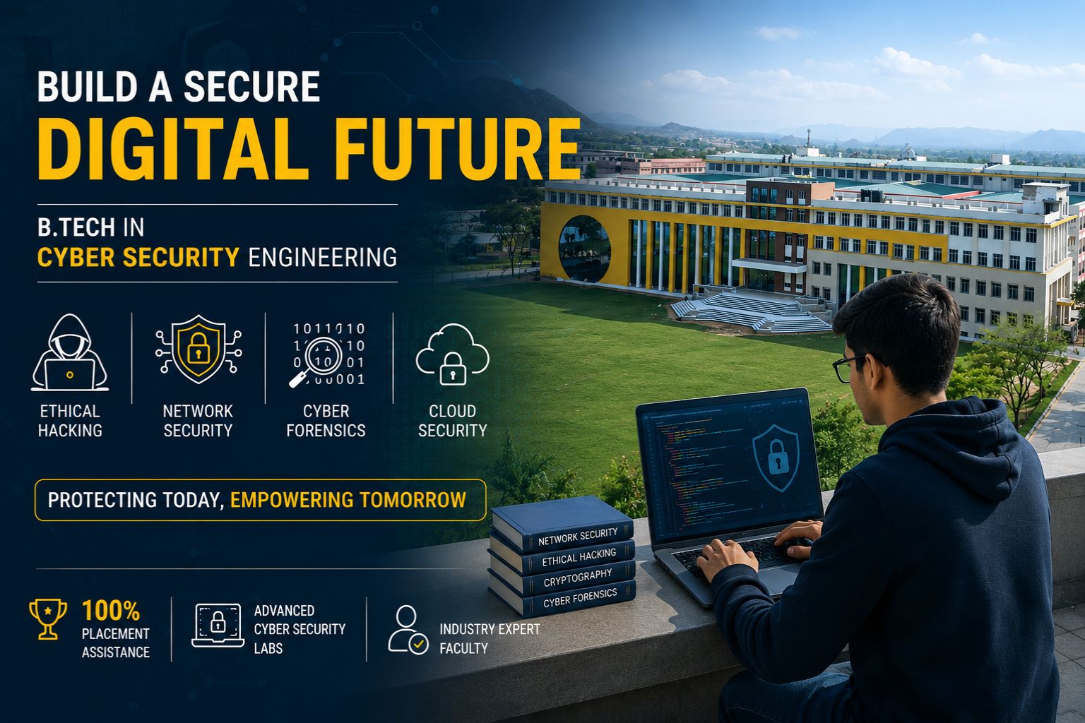 Cyber Security Engineering Guide in India (2026): B.Tech Scope, Jobs & Ethical Hacking
