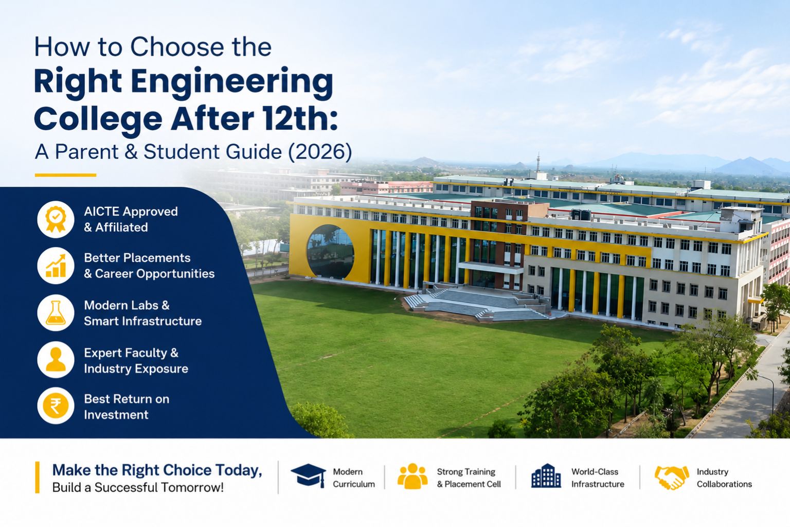 How to Choose the Right Engineering College After 12th: A Parent & Student Guide (2026)