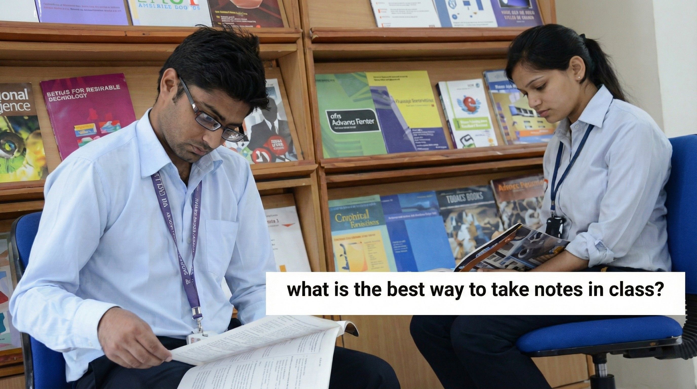 Student taking notes during a lecture at top engineering college in Jaipur