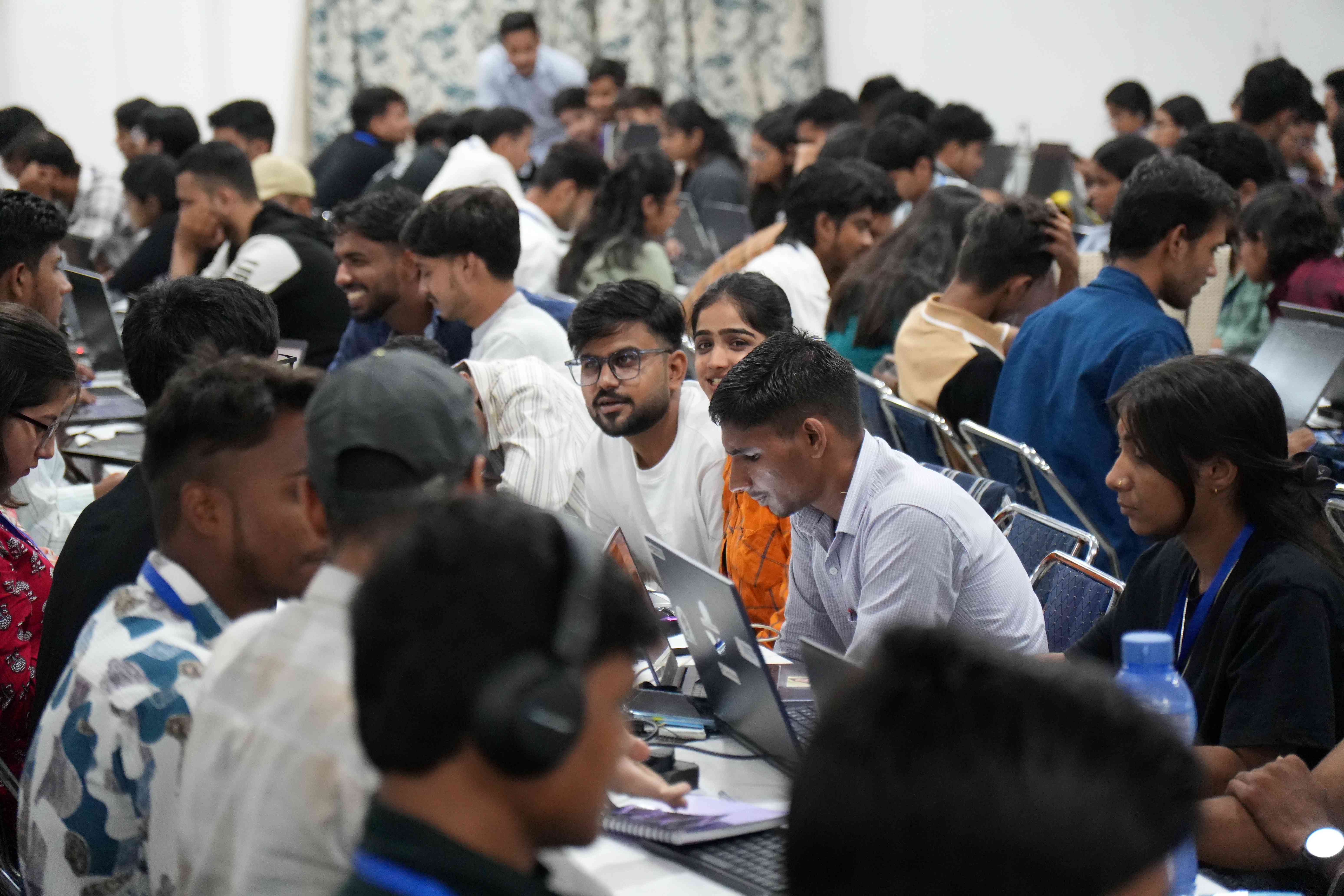 Engineering students studying at JEC Jaipur