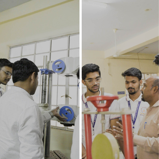 Civil Engineering Department at JEC Jaipur with advanced laboratories and infrastructure