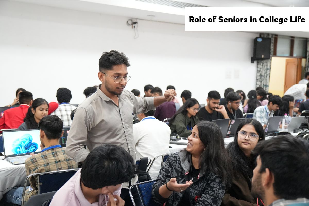 Role of seniors in college life guiding juniors in engineering college