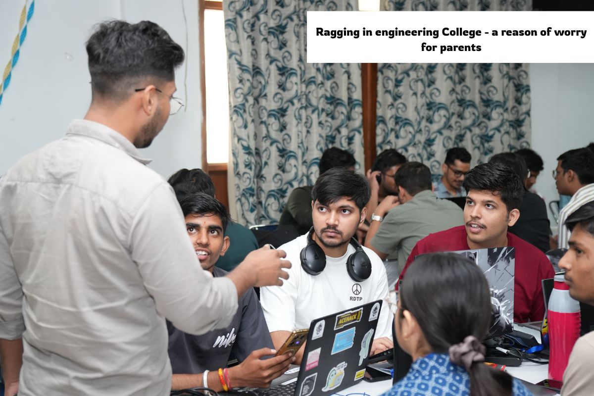 Anti-ragging awareness at Jaipur Engineering College campus