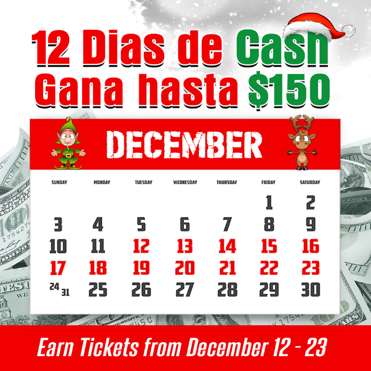 Hotel Jefe in Las Vegas promotions%2F12%20days