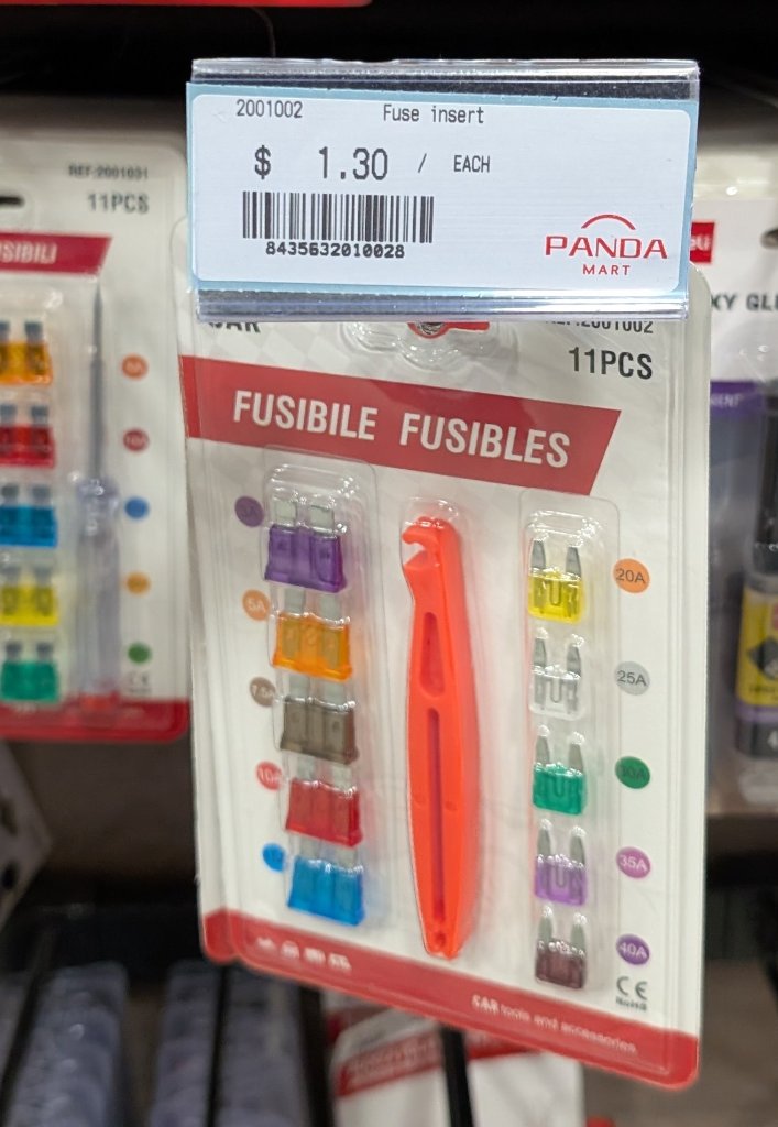 Fuse insert