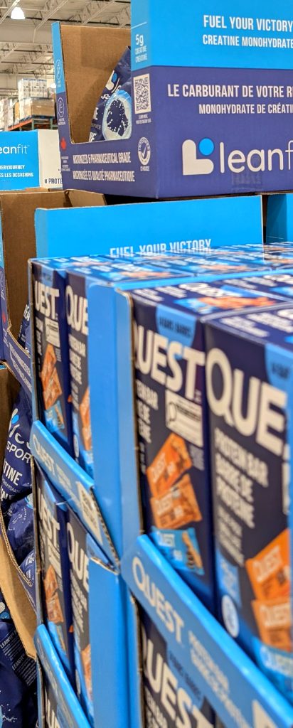 Quest Protein Bars, a 14-count box of 60g bars, available at Costco for $25.99, perfect for fitness and nutrition needs.