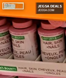 Nature's Bounty Hair, Skin & Nails 220 Gummies from Costco, essential beauty and health supplements for $12.99.