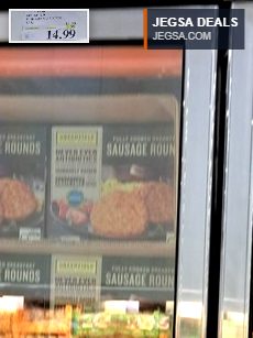 Greenfield Fully Cooked Pork Sausage Rounds, 1.5kg, from Costco for $14.99. Humanely raised, never ever antibiotics.