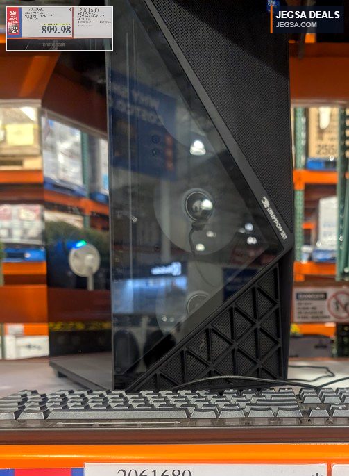 IBUYPOWER Gaming Desktop with Intel Core Ultra 7, 16GB DDR5 memory, 1TB SSD, keyboard, and mouse from Costco for $899.98.