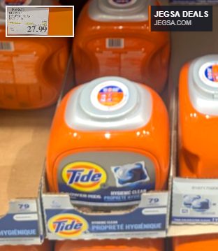 Tide PODS Hygienic Clean laundry detergent, pack of 79, from Costco for $27.99, in orange and silver packaging.