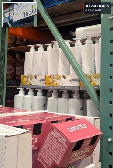 Pura D'or Shampoo & Conditioner 2x709mL set from Costco on sale for $16.99.