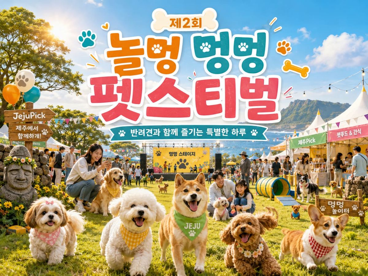 제2회 놀멍 멍멍 펫스티벌 대표 이미지