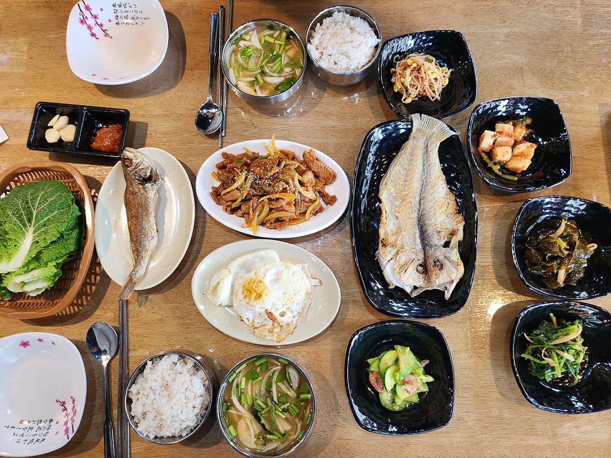 우도바당 본점(해녀가 운영하는 식당)
