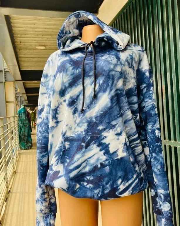Adire hoodie