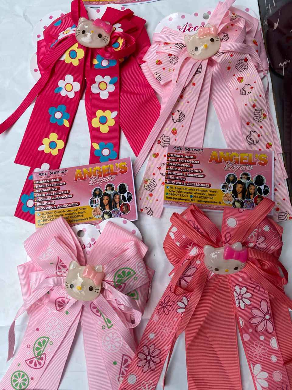 Kids wig(ponytail) and Hair Accessories