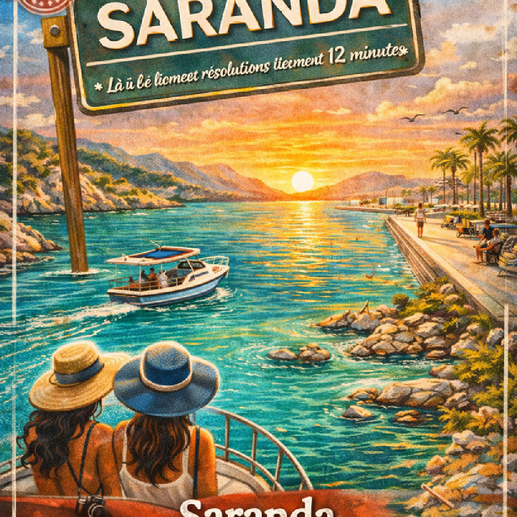 Saranda, c’est l’étape Suivante!! “aujourd’hui, on