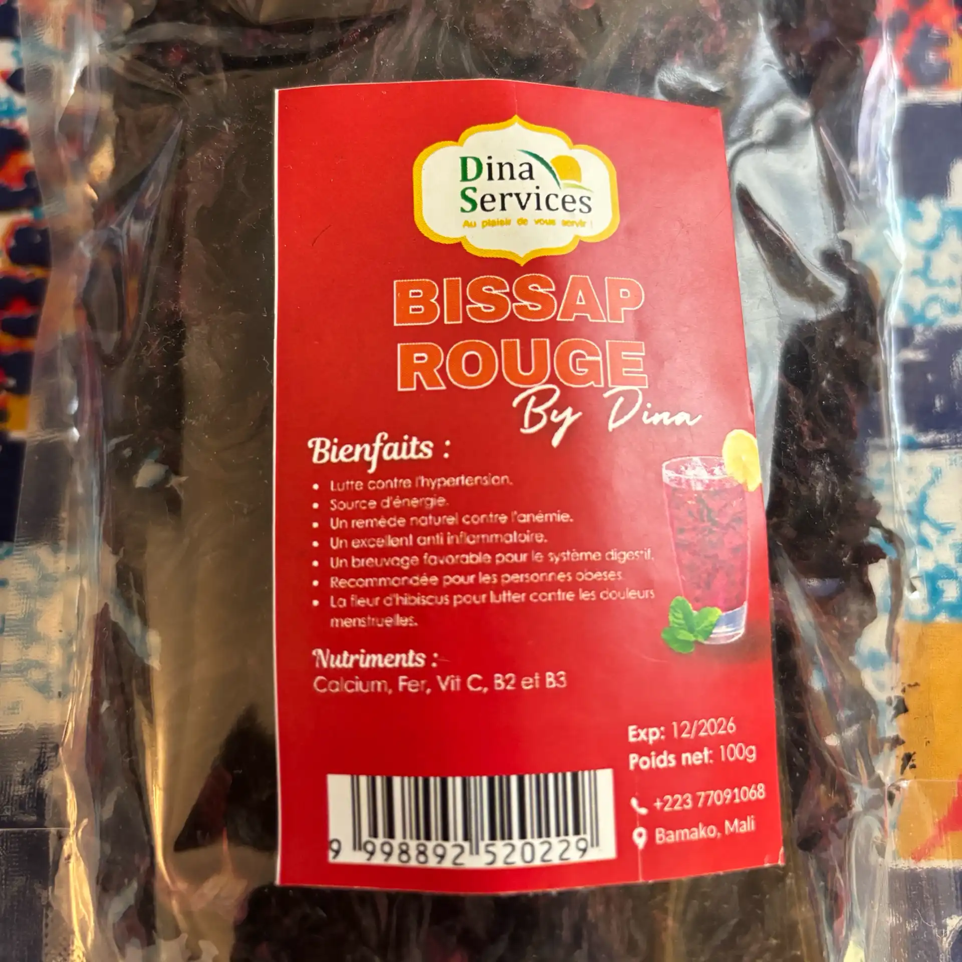 Bissap rouge (Dina services)
