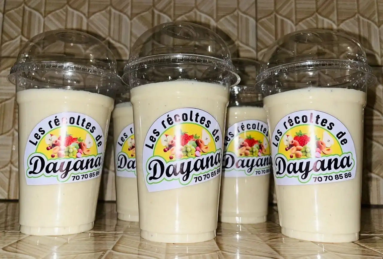 Smoothies banane-pomme bio
