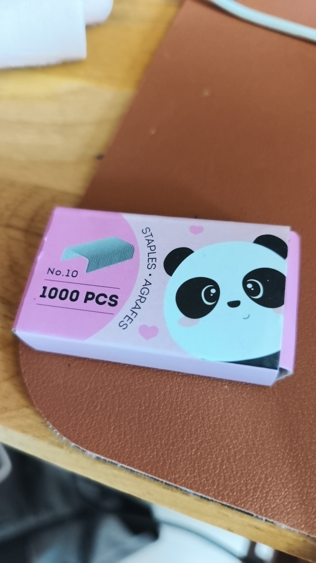 Agrafes Mignon Panda Rose No. 10