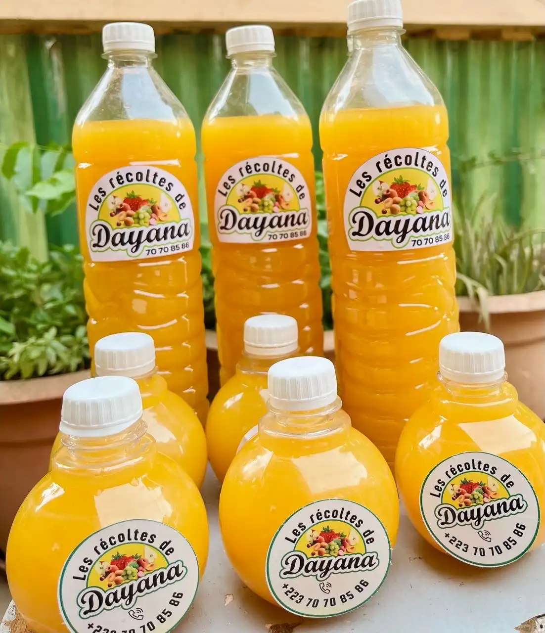 Jus d’orange bio du Mali