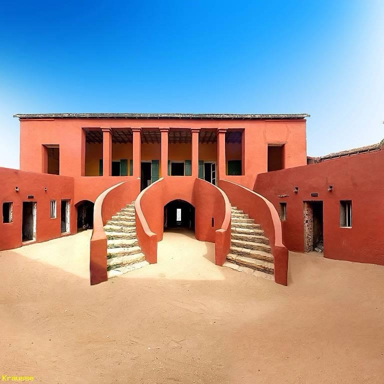 La maison des esclaves à Goree