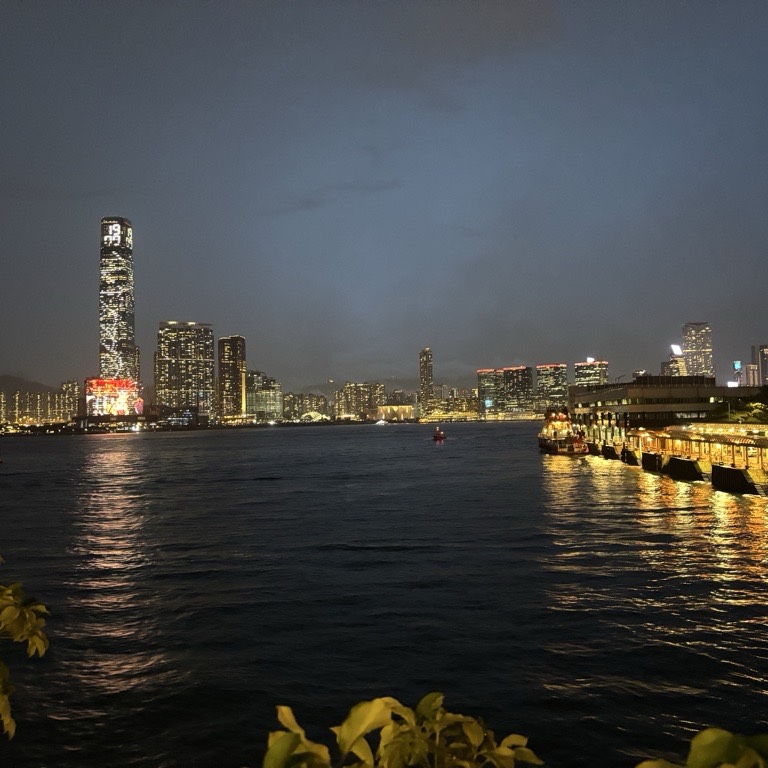 Sons et lumière à Hongkong