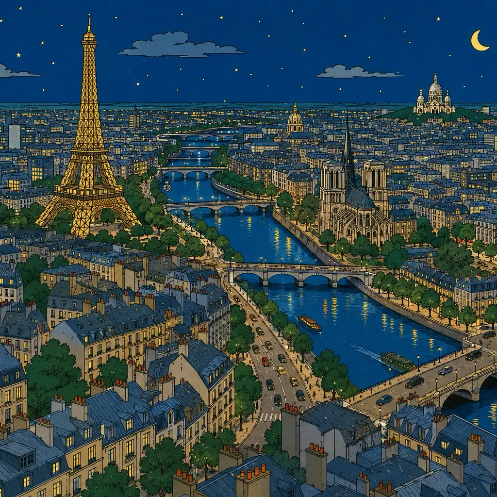 Les plus grandes villes de France et du monde