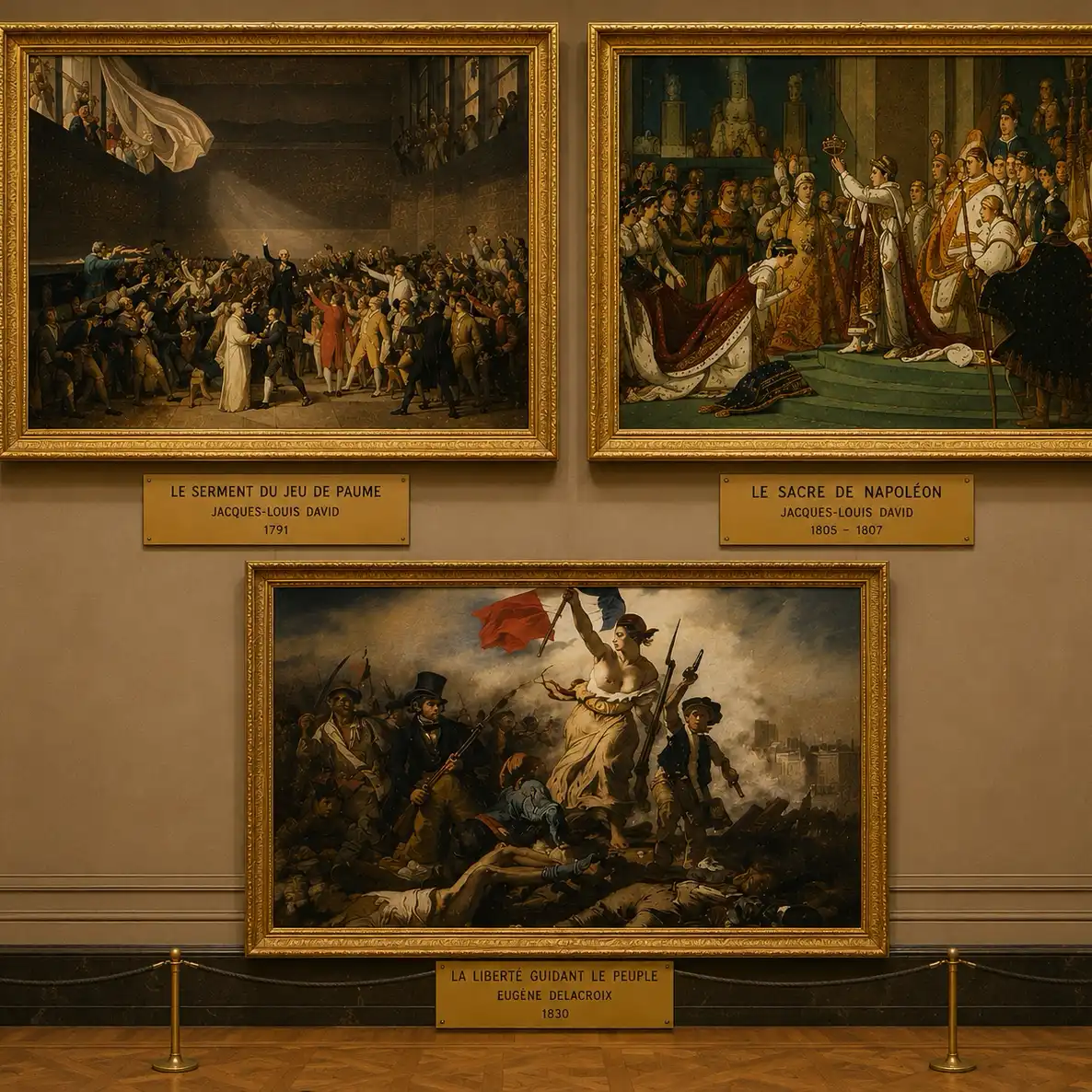 Les tableaux qui racontent la République