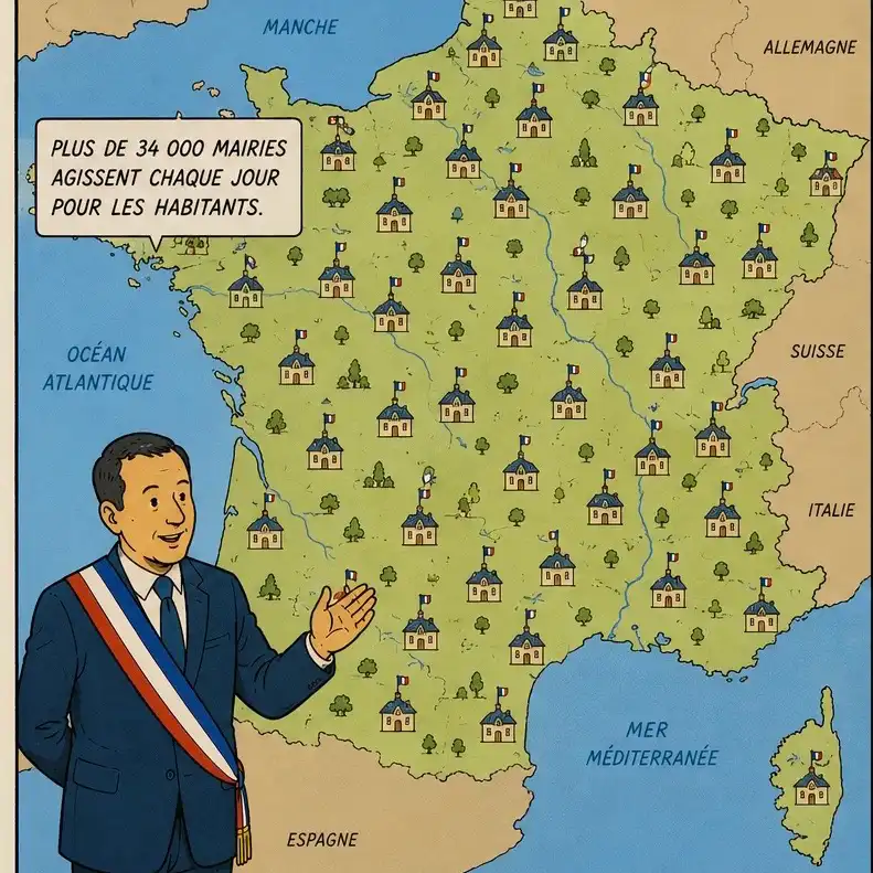 Combien de mairies en France ?