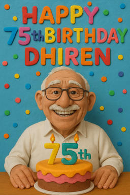 Plasticine Birthday Card thumbnail