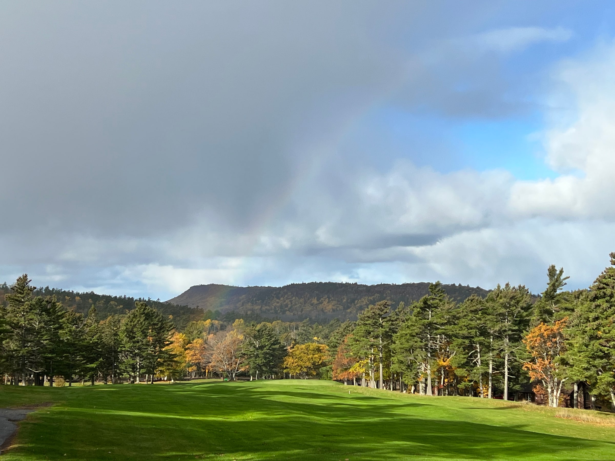 Brockway Mountain Rainbow