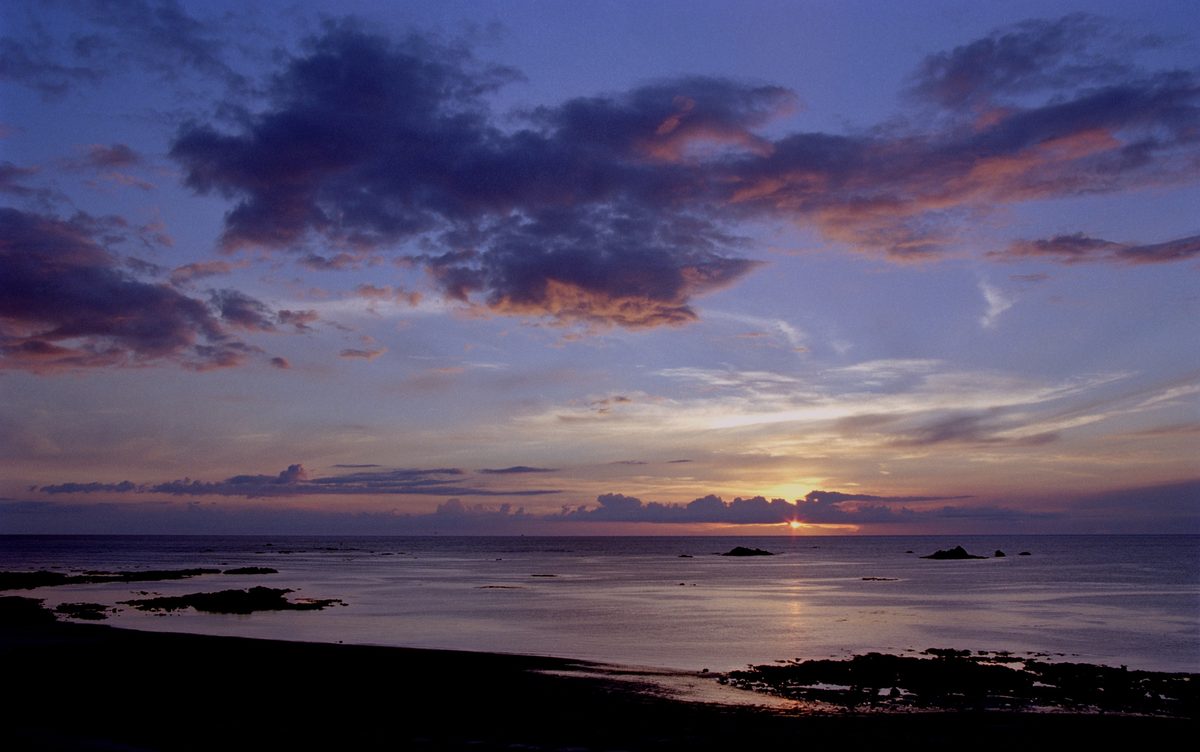 St Ouen's Bay, photographed by Vic