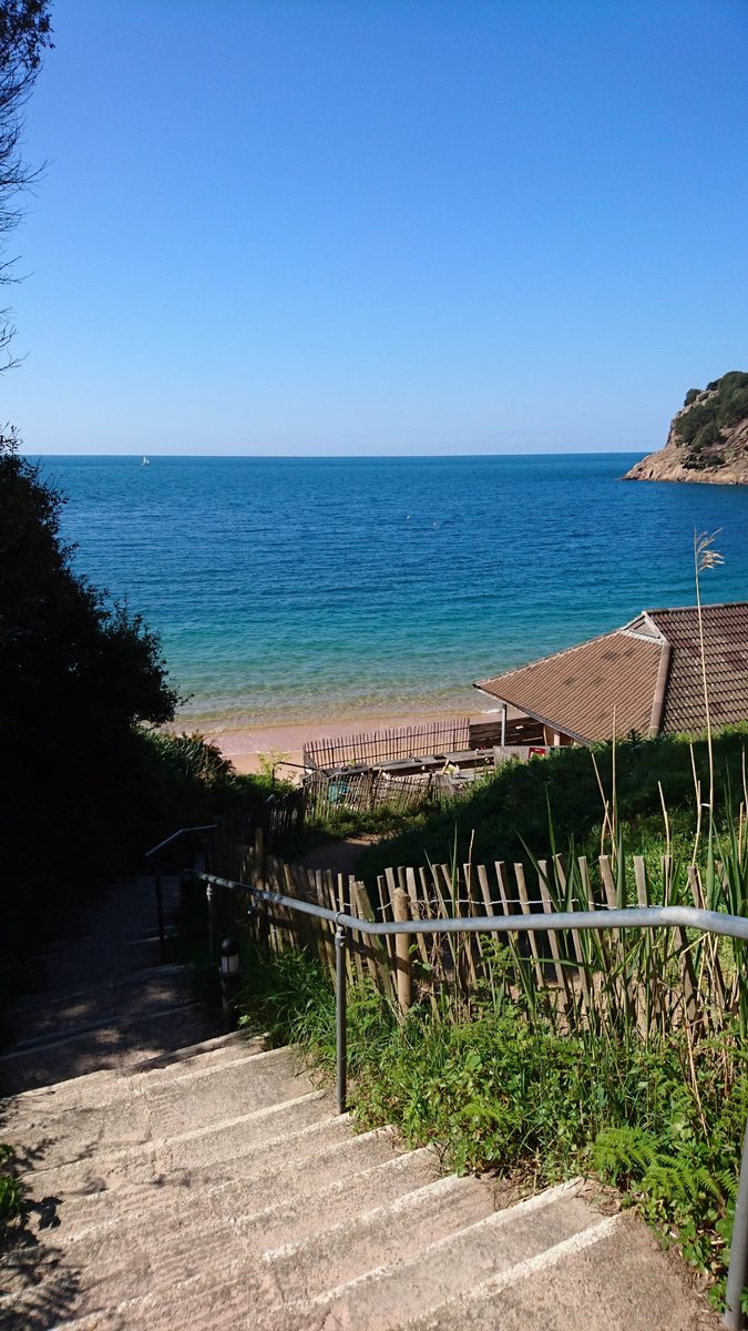 Portelet Bay, photographed by Mary