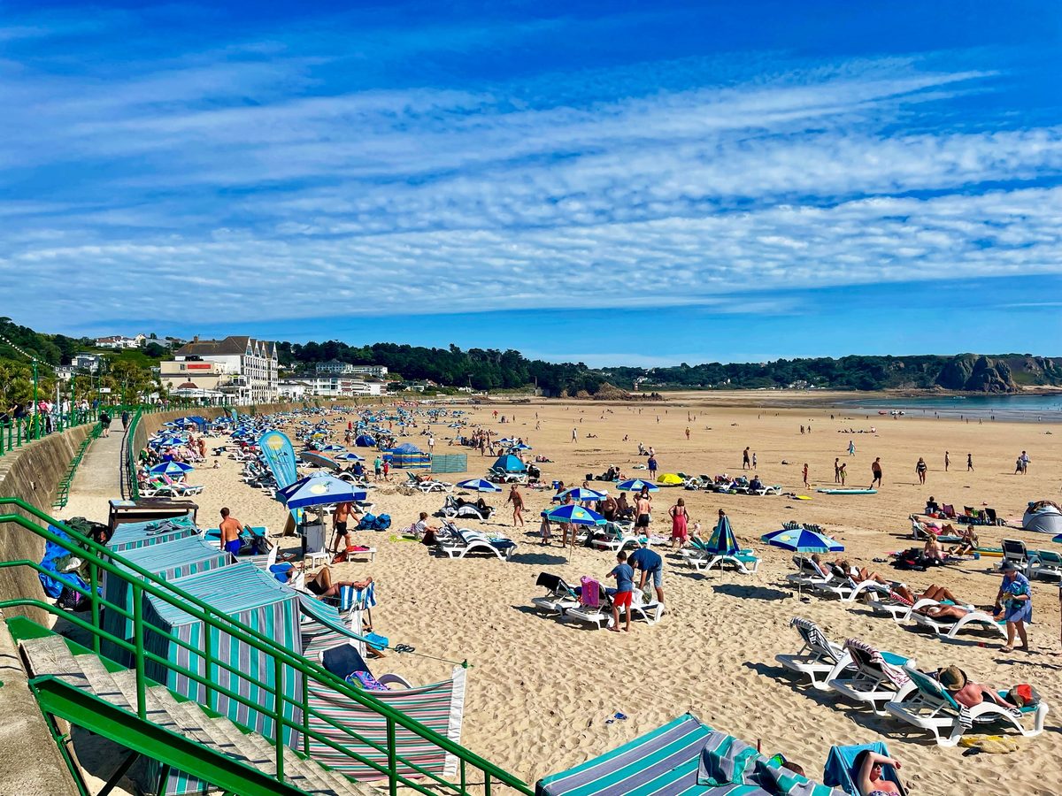 St Brelade's Bay, photographed by Jade