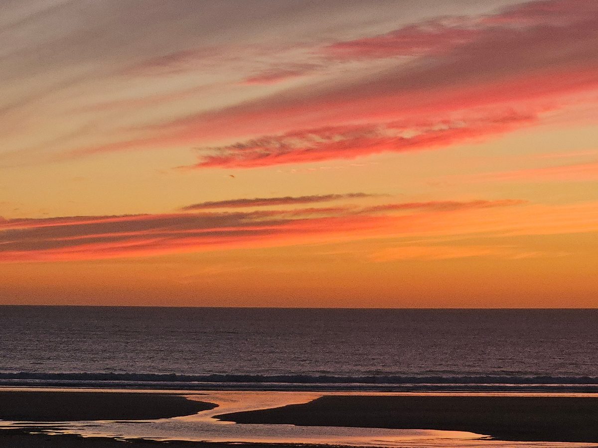 St Ouen's Bay, photographed by Sarah