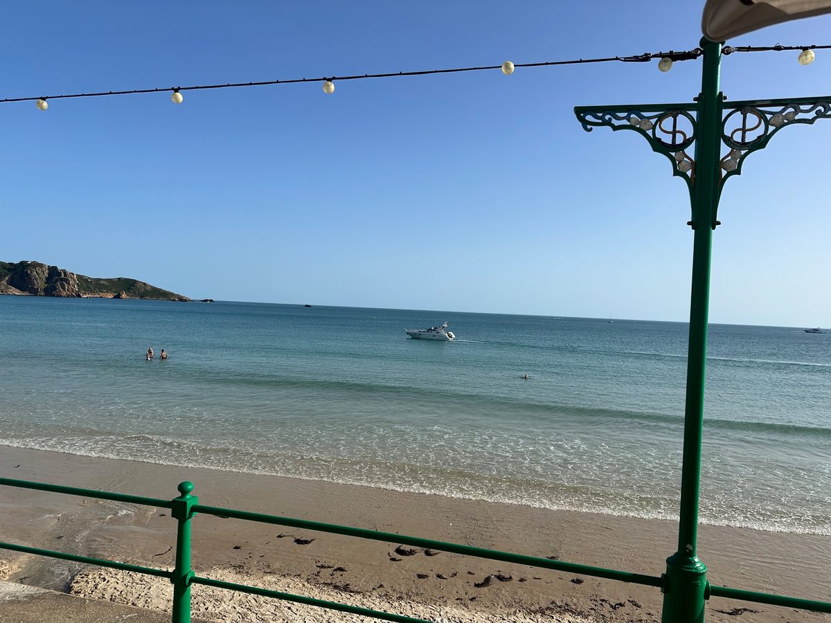 St Brelade's Bay, photographed by Jenny