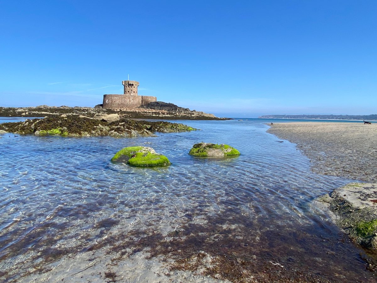 St Ouen's Bay, photographed by Kathy